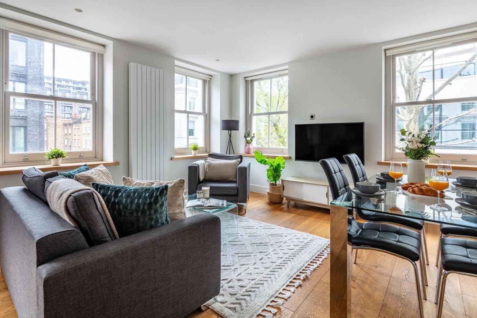 Bnbnook - Chic Fitzrovia 1br By Bloomsbury Apartment London