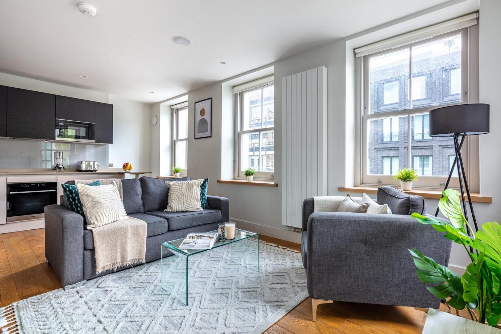 Bnbnook - Chic Fitzrovia 1br By Bloomsbury Apartment London